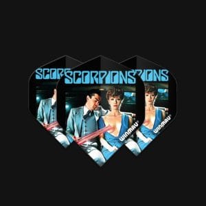 WINMAU ROCK LEGENDS SCORPIONS LOVE DRIVE FLIGHTS