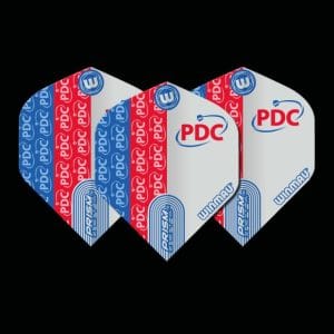 WINMAU PRISM ZETA RED, BLUE & WHITE FLIGHTS