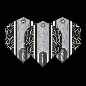 WINMAU PRISM ALPHA BLACK & WHITE FLIGHTS