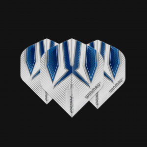WINMAU PRISM ALPHA BLUE & WHITE FLIGHTS