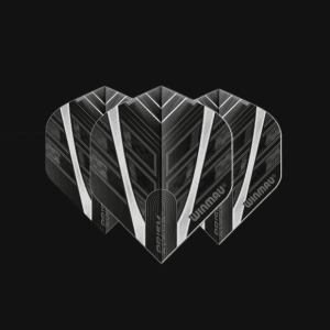 WINMAU PRISM ALPHA BLACK & GREY FLIGHTS
