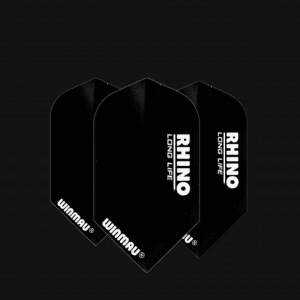 WINMAU RHINO SLIM DART FLIGHTS 100 MICRON 6910-104 x 3 Flights.