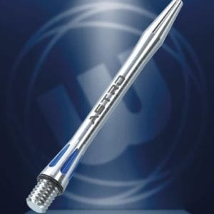 WINMAU Astro Medium Aluminium Dart Stems, Blue - (3 Stems in total)