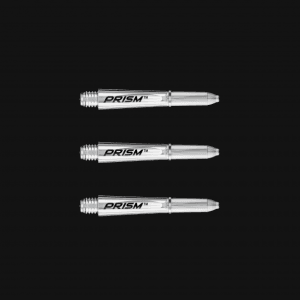 Winmau Prism Polycarbonate Extra Short Dart Stems, Clear- Set of 3 Stems