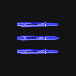 Winmau Prism Polycarbonate Blue Short Dart Stems/Shafts - Set of 3 Stems
