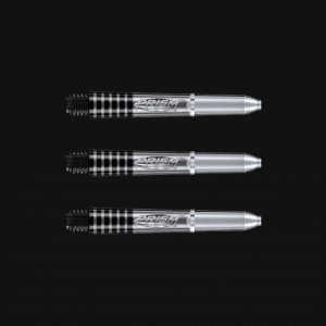 Winmau Prism Force Polycarbonate Short Dart Stems/Shafts, Clear- 3 Stems