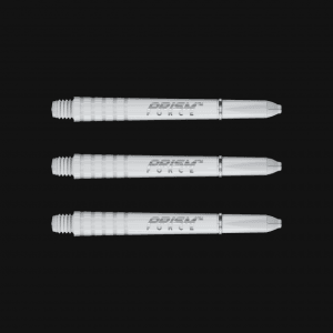 Winmau Prism Force White Intermediate Dart Stems/Shafts - Set of 3 Stems