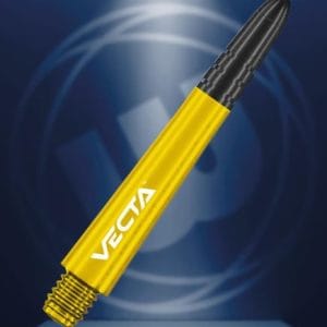 Winmau Vecta Yellow Intermediate Dart Stems (Shafts) - 3 Shafts in total