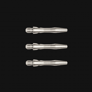 WINMAU Plain Aluminium Extra Short Dart Stems - (Set of 3 Stems)