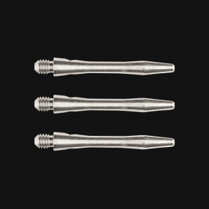 WINMAU Plain Aluminium Short Dart Stems - (Set of 3 Stems)