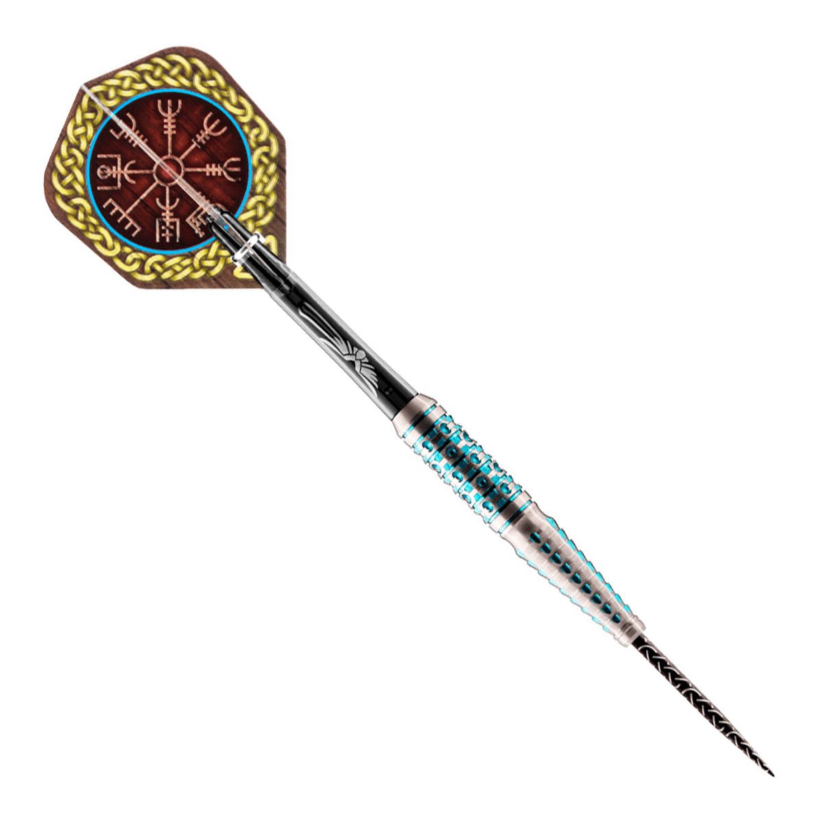 Shot Darts Viking Drakkar Steel Tip Dart Set-Back Weighted 90% Tungsten Barrels - Image 4