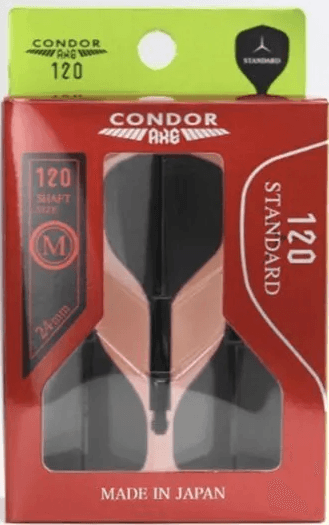 Condor Axe 120 Tri Fin Moulded Flight/Stem - Image 4