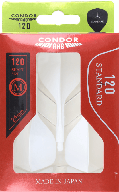 Condor Axe 120 Tri Fin Moulded Flight/Stem - Image 3