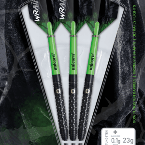 WRAITH STEEL TIP DART SET - 90% TUNGSTEN