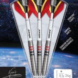 VINCENT D'HONDT Steel Tip Dart Set 90% TUNGSTEN 24G
