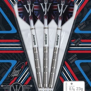 THE MACHINE JAMES WADE 2025 STEEL TIP DARTS SET 90% TUNGSTEN