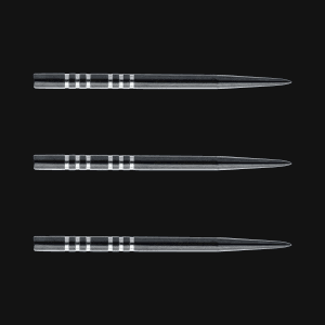 Winmau Black Regrooved Points
