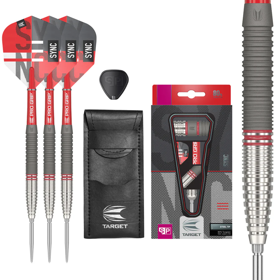 Target Sync 02 80% Tungsten Swiss Point Steel Tip Darts