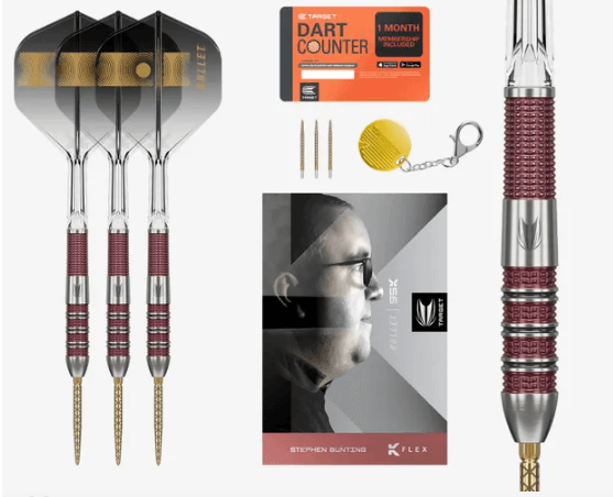 Target Stephen Bunting 95K 95% Tungsten SP Steel Tip Darts