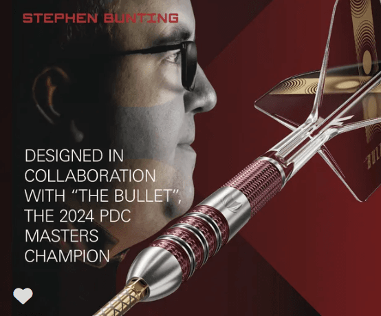 Target Stephen Bunting 95K 95% Tungsten SP Steel Tip Darts - Image 5