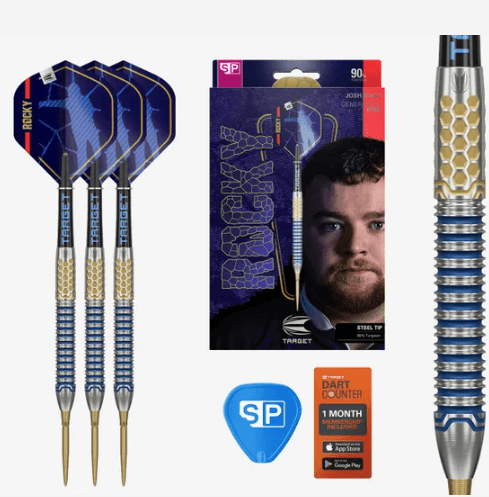 Target-Josh Rock G1 90% Tungsten Steel Tip Darts