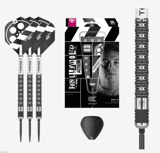 Target Hollywood Action 90% Tungsten SP Steel Tip Darts