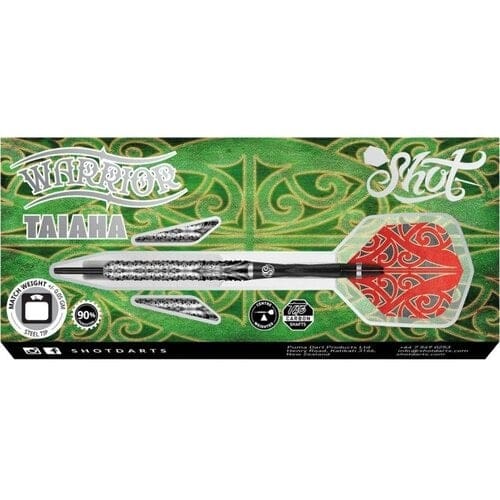 Shot Warrior Taiaha 90% Steel Tip Darts - Image 3