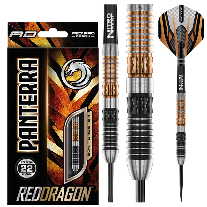 Panterra Red Dragon Steeel Tip Darts
