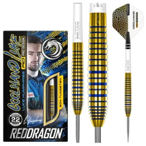 Red Dragon Luke Humphries TX3 Gold SE 90% Tungsten-Steel Tip Darts