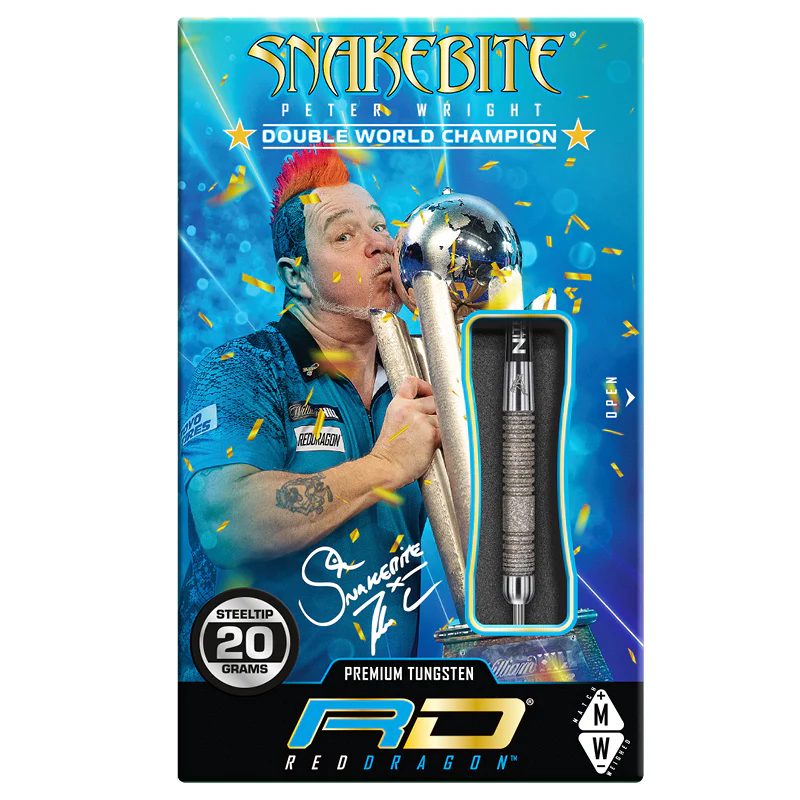 Red Dragon- Peter Wright Euro 11 Element Darts - Image 2