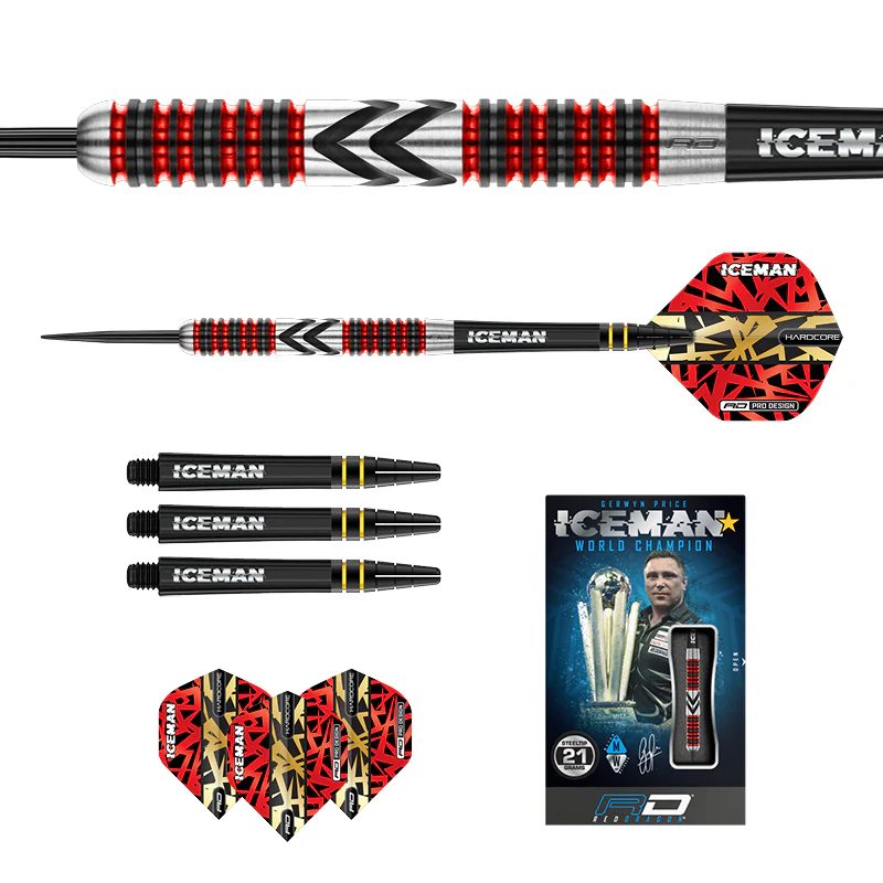 Red Dragon- Gerwyn Price Firebird Darts - Image 2
