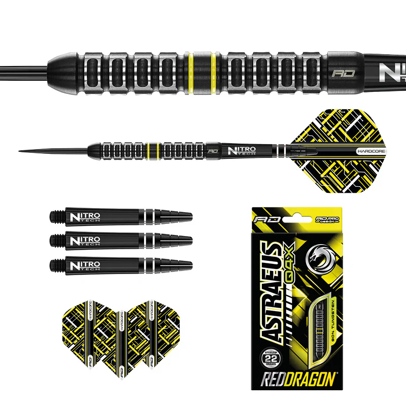 Red Dragon- Astraeus Q4X Parallel Darts - Image 2