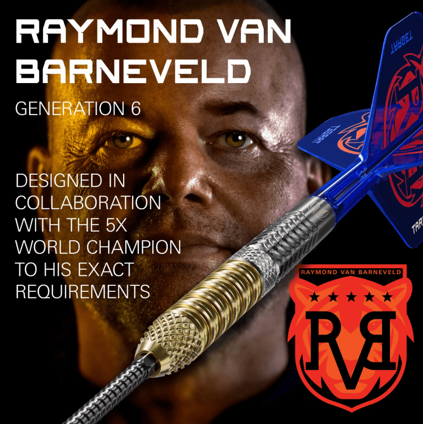 Target Darts Raymond Van Barneveld Gen 6 Swiss Point Darts - Image 5