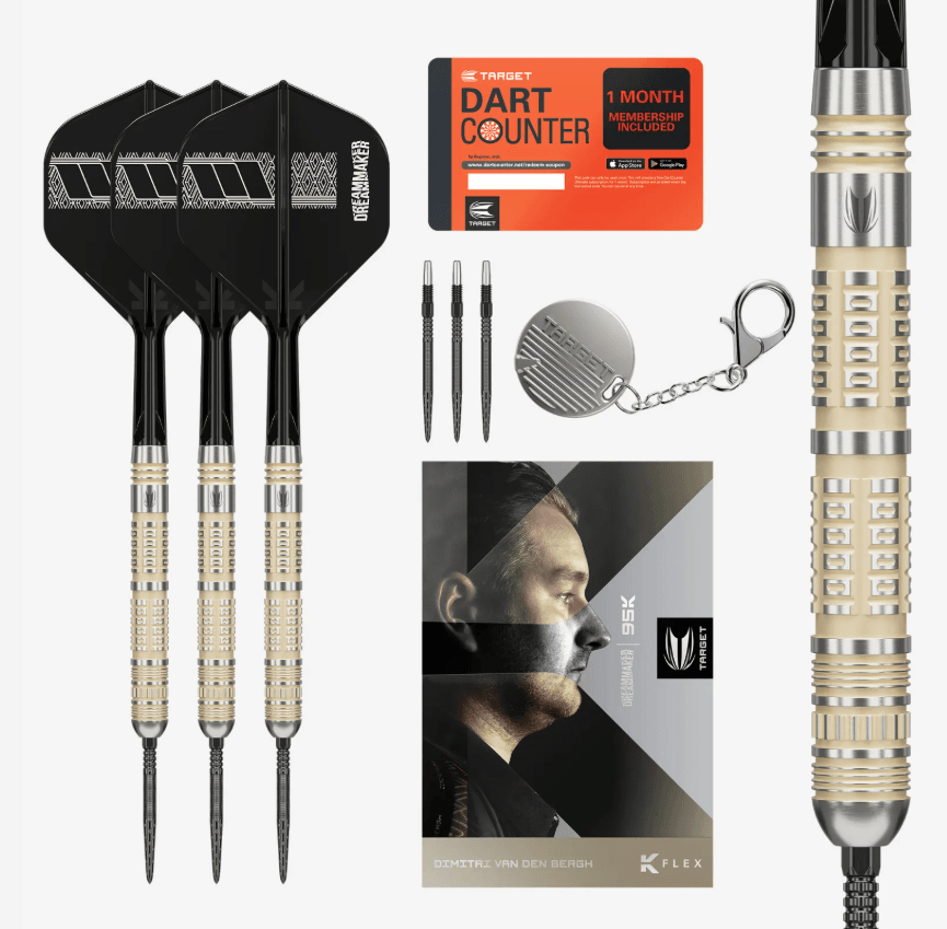 Target Darts Dimitri Van Den Bergh 95K Swiss Point Darts