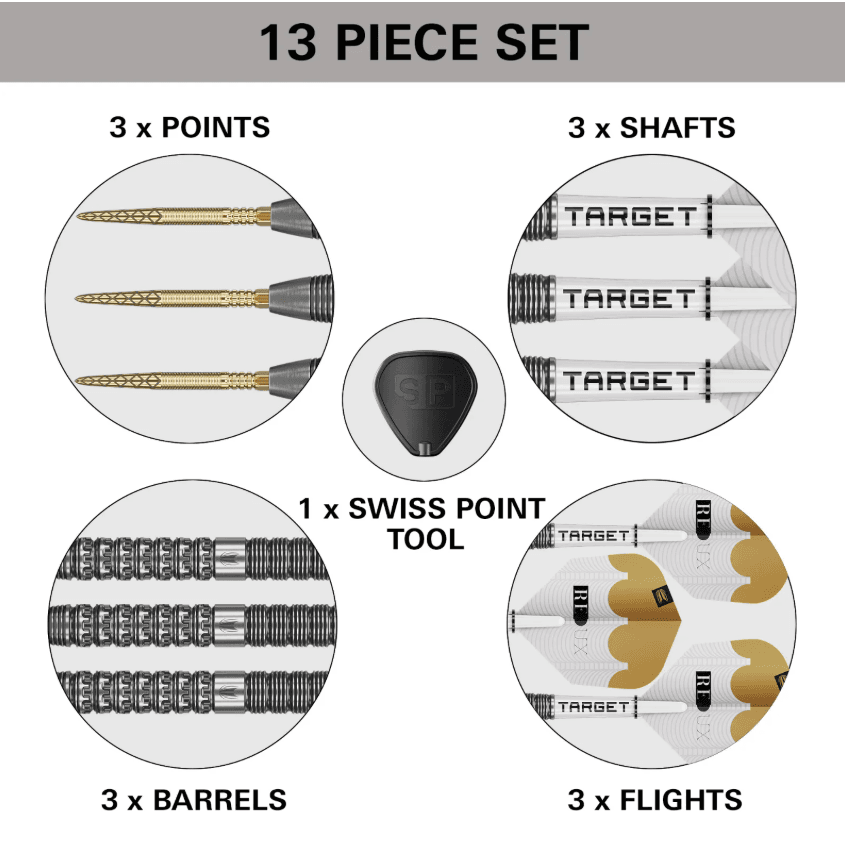 Target Darts Redux 01 Swiss Point Darts 90% Tungsten - Image 3