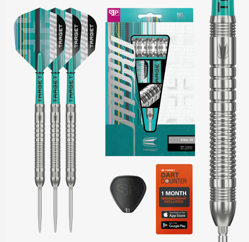 Target Darts Hydro 03 Swiss Point Darts 90% Tungsten