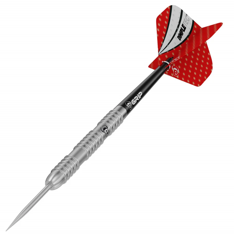 BULL'S Dot D8 Darts - Steel Tip - 90% Tungsten - Outer Grip - Image 3