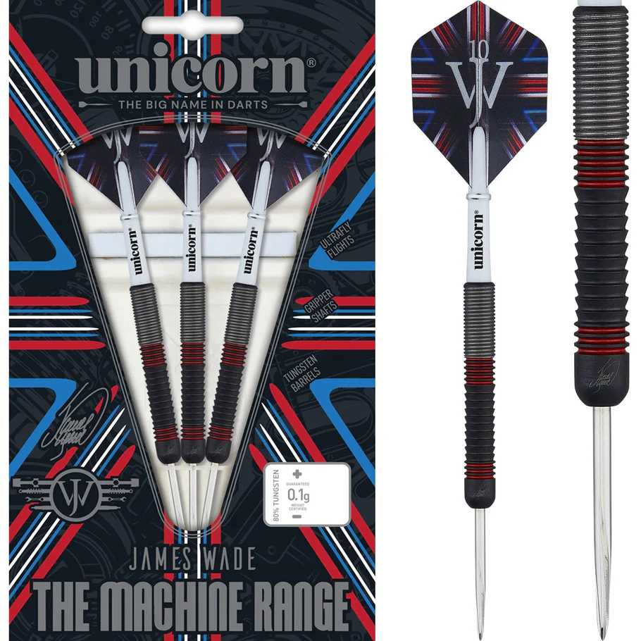 Unicorn- JAMES WADE THE MACHINE 80% TUNGSTEN DARTS