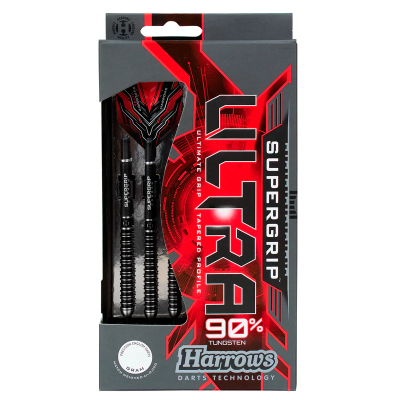 Harrows Supergrip Ultra 90% Steel Tip Darts - Image 3
