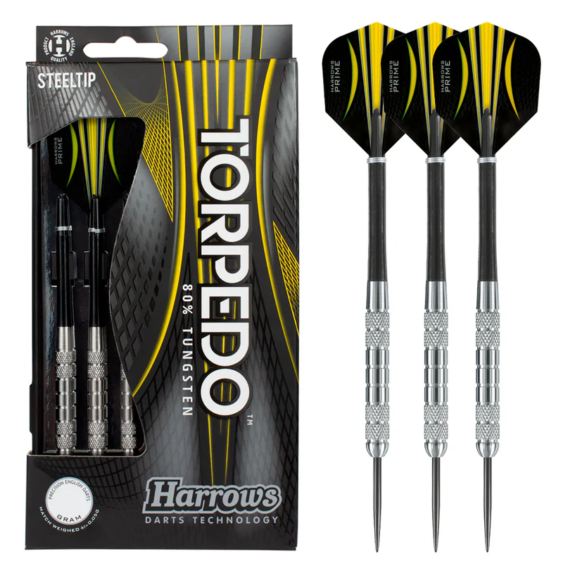 Harrows Torpedo 80% GK2 Steel Tip Darts
