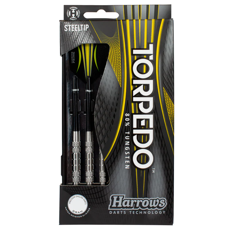 Harrows Torpedo 80% GK2 Steel Tip Darts - Image 2