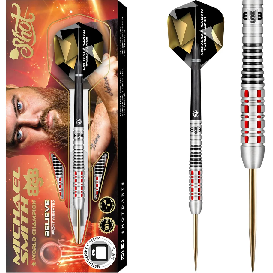 Shot Michael Smith Darts - Believe