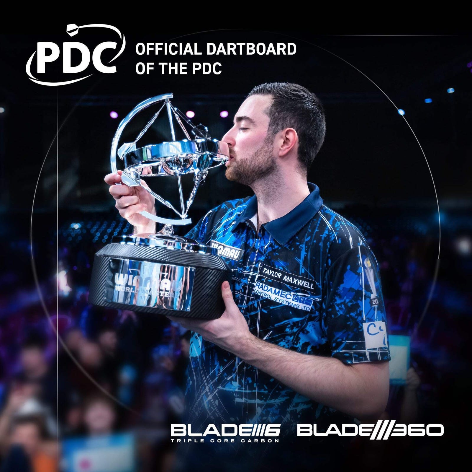 Winmau Blade 360 Triple Core Dartboard - Image 13