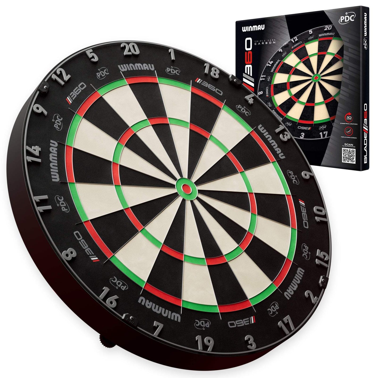 Winmau Blade 360 Triple Core Dartboard - Image 2