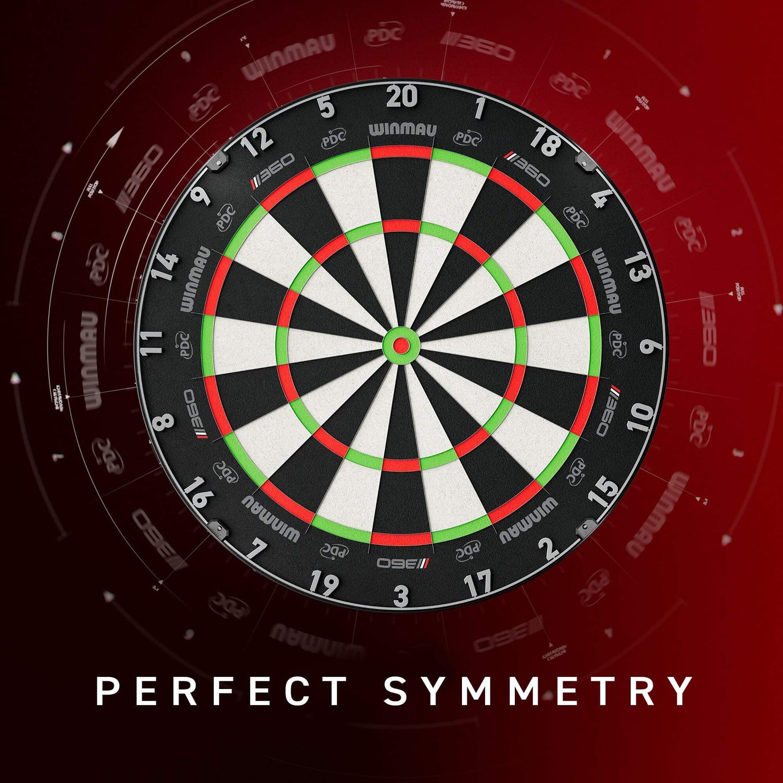Winmau Blade 360 Triple Core Dartboard - Image 11