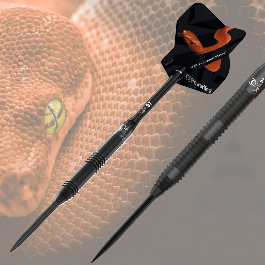 BULL'S Mamba 97 Steel Tip Darts- M5 - Image 2