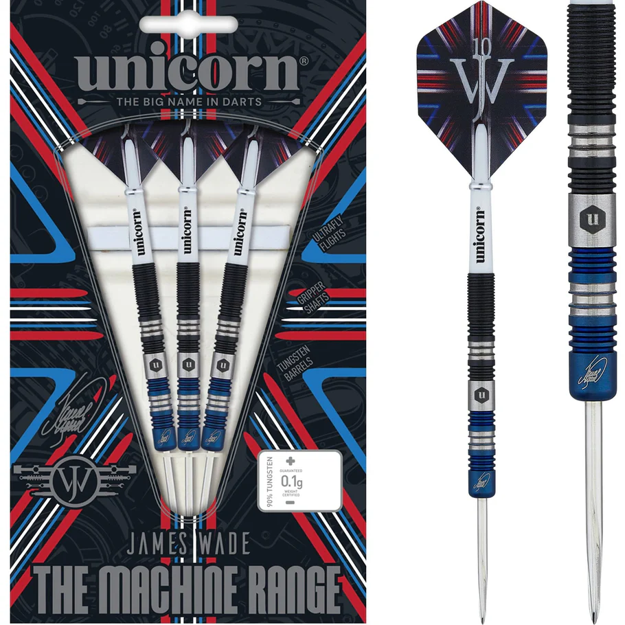 Unicorn James Wade Darts- The Machine Two-Tone