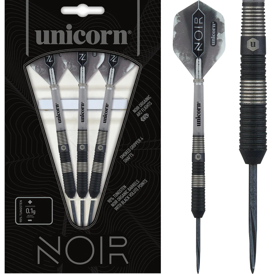 Unicorn Noir Darts Style 3- Black