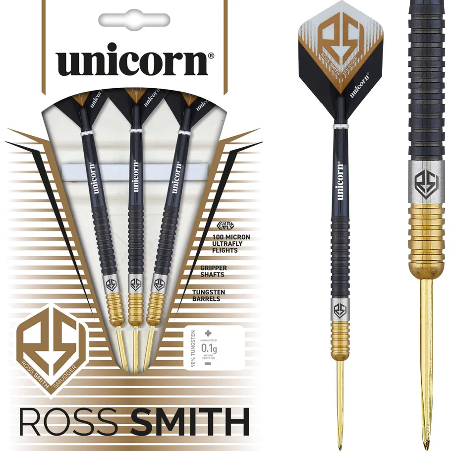 Unicorn Ross Smith Darts Steel Tip - Two-Tone
