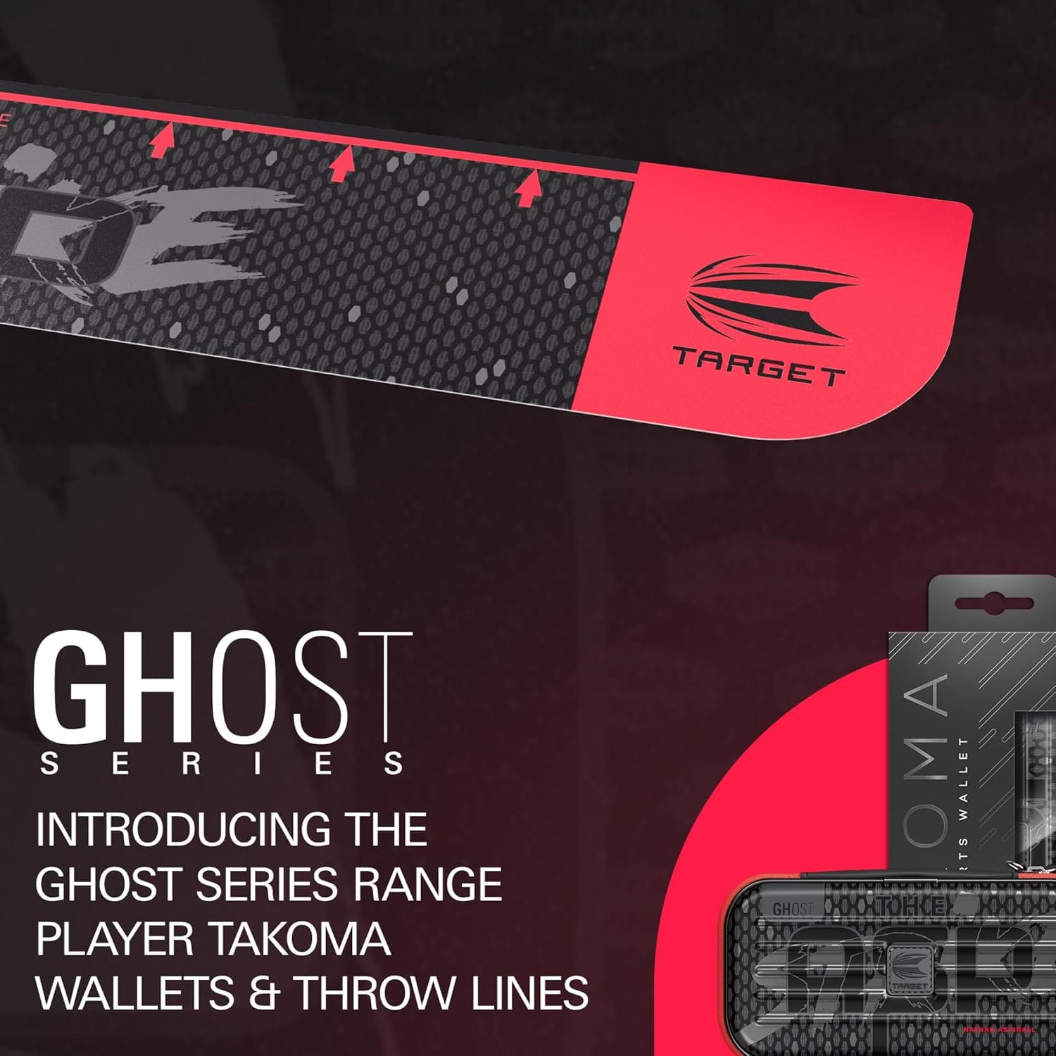 Target Darts Nathan Aspinall Ghost Series Oche Throw Line – “The Asp” Dart Thro - Image 4